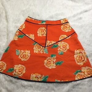 The Coverii Floral Mini Skirt